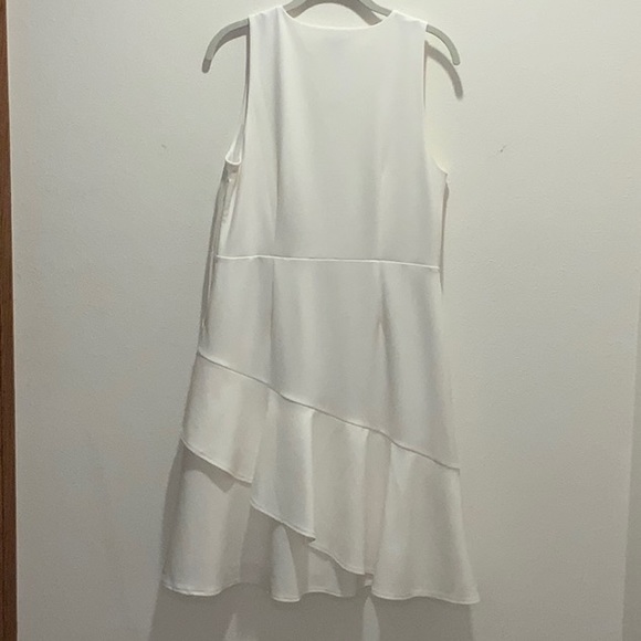 Ann Taylor Flounce Sleeveless Dress - Picture 2 of 3